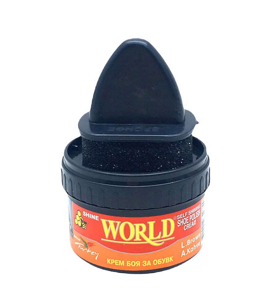 WORLD 60GR  A.KAHVE AYAKKABI BOYASI*12X16