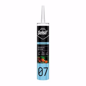 SELSİL-2449 07 ( ŞEFFAF & AKVARYUM ) SİLİKONU 280ML*25=K