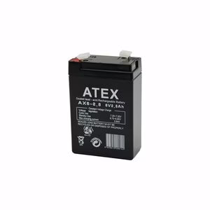 ATEX AX6-2.8 ( İNCE ) AKÜ 6V 2.8AH AMPER*20