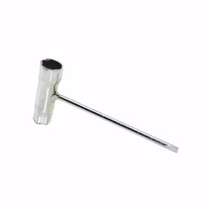 İBİCO BUJİ ANAHTARI ( ÇİFT TARAFLI ) ( KOLLU=DÜZ TORNAVİDA UÇLU )*10X25