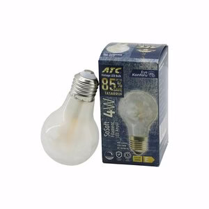 ATC-A60-SS VİNTAGE SOSOFT (4W & E27) (LED FİLAMENT & RUSTİK AMPUL) LAMBA (KIRILMAZ PLASTİK CAM) (400 LÜMEN) (2200K) (25.000 SAAT)*80