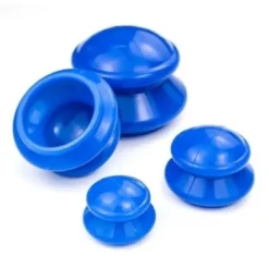 Nordmende Vakumlu Silikon Masaj Kupası Seti - Anti Selülit, 4'lü Kupa Terapi Kuru Hacamat Seti