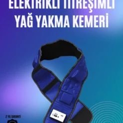 Mey İthalat® Elektrikli Titreşimli Yakma Kemeri – Masaj Kaybı İçin İdeal