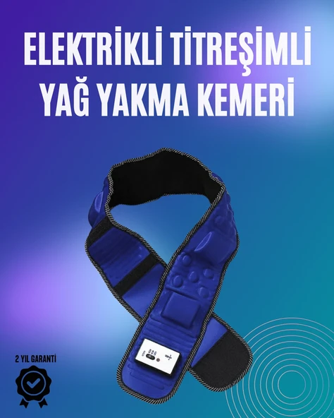 Mey İthalat® Elektrikli Titreşimli Yakma Kemeri – Masaj Kaybı İçin İdeal 1 Mey İthalat® Elektrikli Titreşimli Yakma Kemeri – Masaj Kaybı İçin İdeal