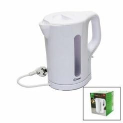 KİWİ KK-3304 ( PLASTİK ) KETTLE SU ISITICISI  (BEYAZ) ( 1.7LT ) (2000W) (OTOMATİK KAPANMA & 360° GÖVDE & KABLO SAKLAMA)*12