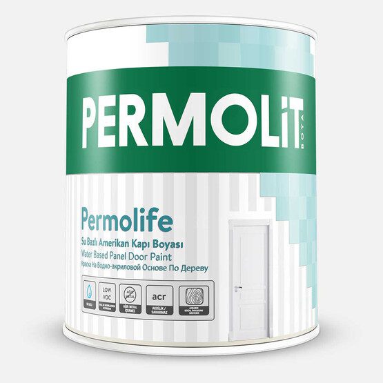 Permolit 0,75L Permolife Su Bazlı Beyaz Parlak