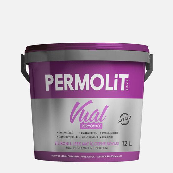 Permolit Permomax Vual D2-Baz İç Cephe Boyası 12L