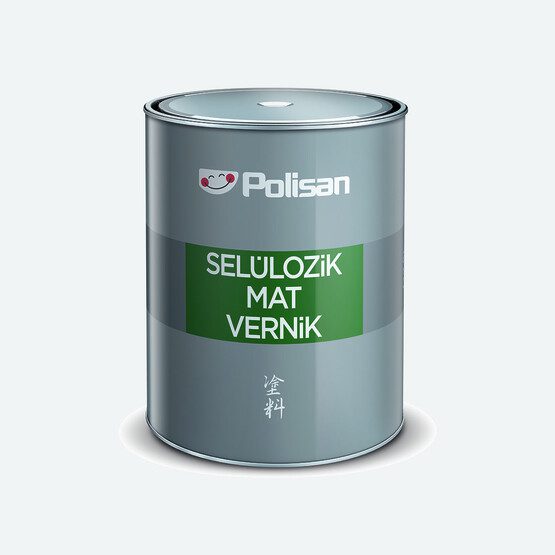 Polisan Selülozik Mat Vernik 0.800kg