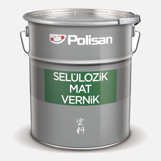 Polisan 12 kg Selülozik Mat Vernik