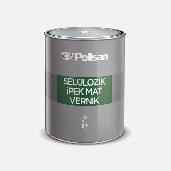 Polisan 3 kg Selülozik İpek Mat Verniği