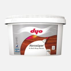 Dyo 4 kg Akrosüper Ahsap Macun Su Bazlı
