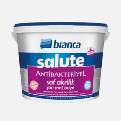 Bianca Salute Saf Akrilik Antibakteriyel Yarı Mat B1 Bazı Boyası 15 Lt