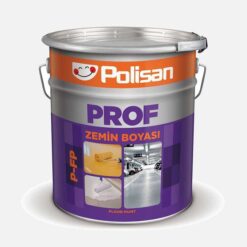 Polisan 5 KG Profesyonel Zemin Boyası Koyu Gri