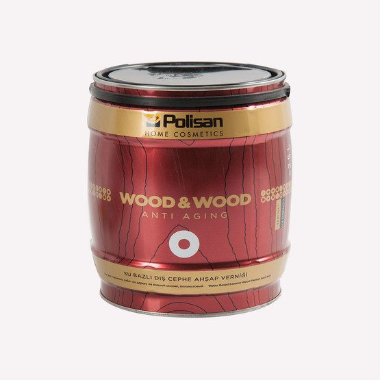 Polisan Dış Cephe Ahşap Vernik Renksiz Yarı Mat Subazlı 2,5l