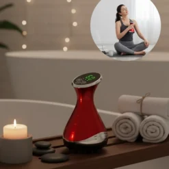 Mey İthalat® Vakumlu Isıtmalı Elektrikli Kupa Masaj Derin Doku Rahatlatıcı