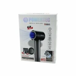 POWERTEC TR-5555-S ( PLAZMA & IONIC ) SAÇ KURUTMA & FÖN MAKİNESİ ( SESSİZ & GÜÇLÜ MOTOR ) ( MIKNATISLI BAŞLIKLAR )