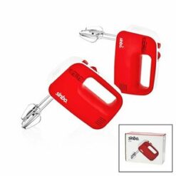 SİNBO SMX-2733 ( KIRMIZI ) EL MİKSERİ ( ÇELİK (ÇİFT) ÇIRPMA APARATI ) (150W) (3 KADEME HIZ) (ÇIRPICI ÇIKARTMA DÜĞMELİ & SAKLAMA BÖLMELİ)