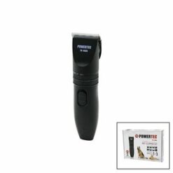 POWERTEC TR-9000 (KEDİ & KÖPEK) BAKIM SETİ (USB ŞARJLI TRAŞ MAKİNESİ) (METAL TARAK & MAKAS) (0.8-1.1-1.4-1.7-2.0MM KESİM AYARLI) ( PET SHOP )