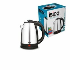 İBİCO MTF-001 ( ÇELİK ) KETTLE ELEKTRİKLİ SU ISITICISI ( PASLANMAZ ÇELİK GİZLİ REZİSTANS ) ( 360° ) ( 1.8LT ) ( 1500W )