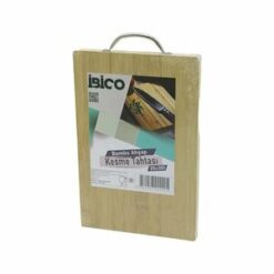 İBİCO İ22-200 ( 20X30 X 1.7CM ) LUX AHŞAP BAMBU KESİM PANOSU & KESME TAHTASI ( METAL KULPLU )