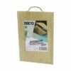 İBİCO İ22-201 ( 22X32 X 1.7CM ) LUX AHŞAP BAMBU KESİM PANOSU & KESME TAHTASI ( METAL KULPLU )*30