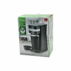 KİWİ KCM-7505T (FİLTRE) KAHVE MAKİNESİ (ELEKTRİKLİ) (700W) (400ML=PORTATiF ÇELİK BARDAK=2-SAAT SICAK TUT) (YIKANIR FİLTRE)