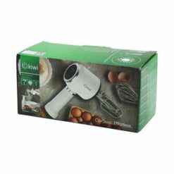 KİWİ KMX-3612 ( USB ŞARJLI ) MİKSER ( 2 X 2-MODEL ÇIRPICI = 4PCS ) ( 20W ) ( 3-KADEME HIZ=IŞIKLI GÖSTERGE ) (Lİ-İON PİL:1500mAh)
