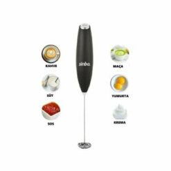 SİNBO STO-6723 ( PİLLİ ) SÜT KÖPÜRTÜCÜ& KARIŞTIRICI MİNİ MİKSER ( SÜT & KAHVE & SOS & YUMURTA )