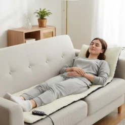 Mey İthalat® Isıtmalı Titreşimli Masaj Yatağı Tüm Vücut Rahatlatıcı Sistem