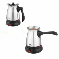 SİNBO SCM-2992 (ÇELİK) ELEKTRİKLİ CEZVE (TÜRK KAHVE MAKİNESİ & 6FİNCAN=500ML) (360° KABLOSUZ KULLANIM) (600W)