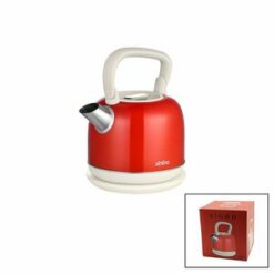 SİNBO SK-8035 RETRO (KIRMIZI) (NOSTALJİ DEMLİK MODEL) (ÇELİK) KETTLE SU ISITICI (2.2LT) (1800W) ( GİZLİ RESİZTANS