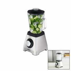 SİNBO SHB-7519 (TURBO) DOĞRAYICI BLENDER (BUZ KIRICI) (6LI BIÇAK=PASLANMAZ ÇELİK & 1.5LT CAM HAZNE) (2 KADEME HIZ) (400W) (18000 DEVİR/DK) (HAZNE=1.6LT)