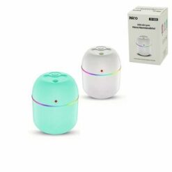 İBİCO İ11-020 ( MİNİ ) ( USB ŞARJLI & IŞIKLI ) HAVA NEMLENDİRİCİ & BUHAR MAKİNE & KOKU GİDERİCİ ( 2W ) ( DC 5V & 350mA )*80