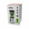 SİNBO SHB-7520 (TURBO) DOĞRAYICI BLENDER (BUZ KIRICI) (6LI BIÇAK=PASLANMAZ ÇELİK & 1.5LT CAM HAZNE) (2 KADEME HIZ) (400W) (18000 DEVİR/DK) (HAZNE=1.6LT)
