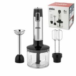 SİNBO SHB-3181 MULTİ TURBO EL BLENDER SETİ ( AYARLANABİLİR KADEME HIZ ) ( 700ML HAZNE )