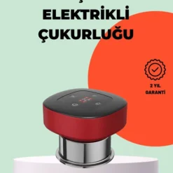 Taşınabilir Elektrikli Kupa Terapisi Masaj Cihazı Boyun Sırt Bacak