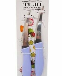TUJO KNIVES-2420 ( 2PCS ) ( KARTELALI ) TIRTIRLI BIÇAK