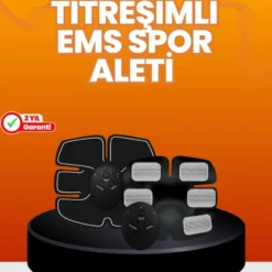 Mey İthalat® 2025 A Kalite Ems Titreşimli Fitness Aleti Hızlı Kas Yapma Teknolojisi