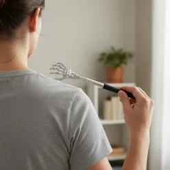 Ayarlanabilir Sırt Kaşıma Aparatı Dayanıklı Metal ve Eğlenceli Figürlü