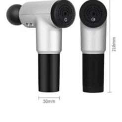 Kas Rahatlatıcı Boyun Bel Sırt Bacak Ayak Fısıltı Sesli Hafif Şarjlı 4 Başlıklı Masaj Tabancası