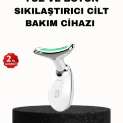 EMS Mikro Akım Yüz ve Boyun Sıkılaştırıcı
Cihaz 7000 VPM Titreşim Isı Terapili