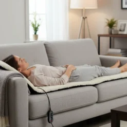 Mey İthalat® Sırt Boyun Bel İçin Isıtmalı Masaj Yatağı