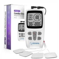FİZYOPOL 2 Kanallı Fizik Tedavi Dijital Portatif Tens, Ems, Masaj Cihazı 22 Prog.