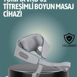 Mey İthalat® Vnb-01 Şarjlı Isıtmalı Boyun Omuz Masaj