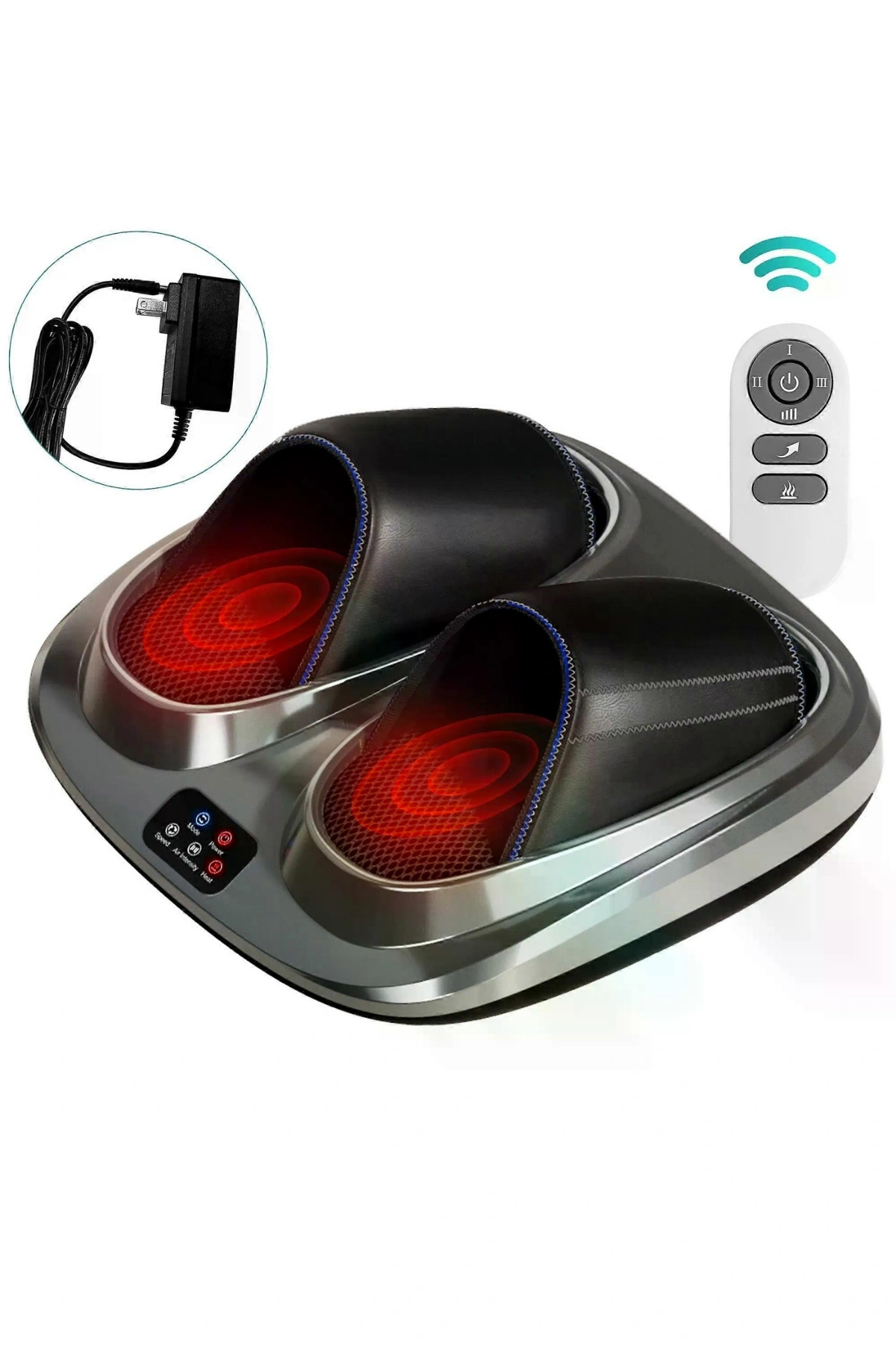 Glr HG01-A Shiatsu Ayak Masaj Aleti - Yoğurmalı, Hava Basınçlı ve Isıtmalı Derin Doku Masajı, Titreşim Fonksiyonlu, 3 Yoğunluk 1 Glr HG01-A Shiatsu Ayak Masaj Aleti - Yoğurmalı, Hava Basınçlı ve Isıtmalı Derin Doku Masajı, Titreşim Fonksiyonlu, 3 Yoğunluk