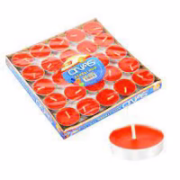 ONAS ONS-31 50PCS KIRMIZI TEA LİGHT MUM*60