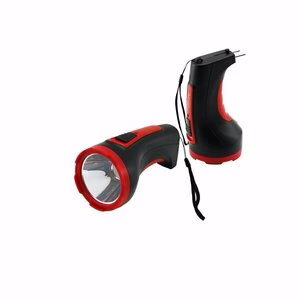 GOLD KAMA GK-8511 ( 3W ) ( TEK LED ) BOMBELİ GÖVDE ( FİŞ ŞARJLI ) EL FENERİ ( UZUN MESAFELİ ) KAMBUR*200